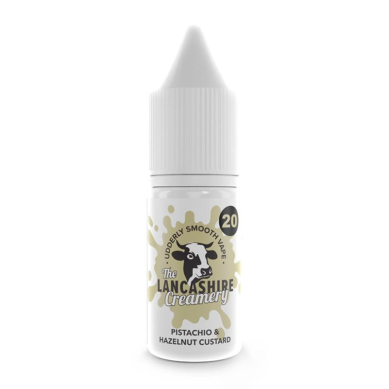 Pistachio Hazelnut Custard By The Lancashire Creamery 10ml Nic Salt Lancashire Creamery
