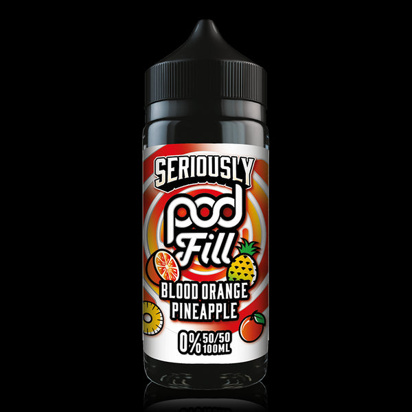 Blood Orange Pineapple By Seriously Pod Fill 100ml Shortfill
