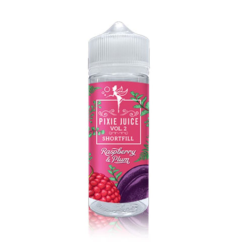 Raspberry and Plum Shortfill By Pixie Juice Vol 2 100ml Pixie Juice Volume 2