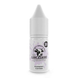 Raspberry Custard By The Lancashire Creamery 10ml Nic Salt