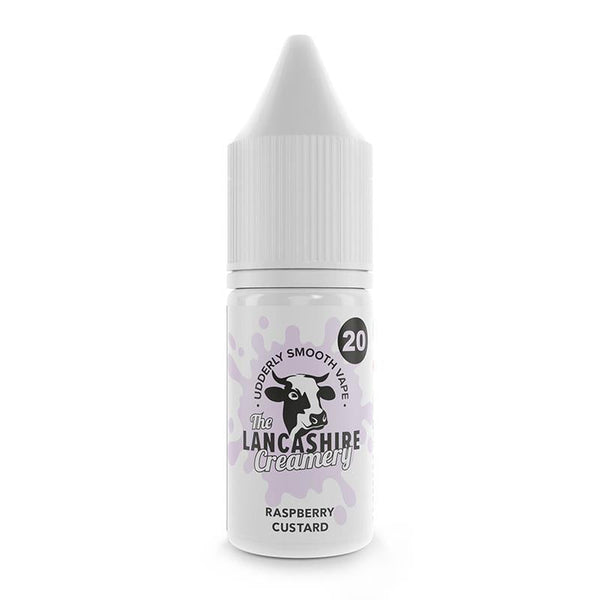 Raspberry Custard By The Lancashire Creamery 10ml Nic Salt Lancashire Creamery