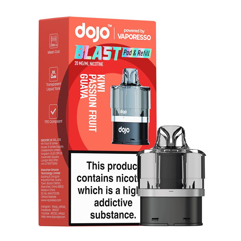 Dojo Blast 6000 Replacement Pods By Vaporesso