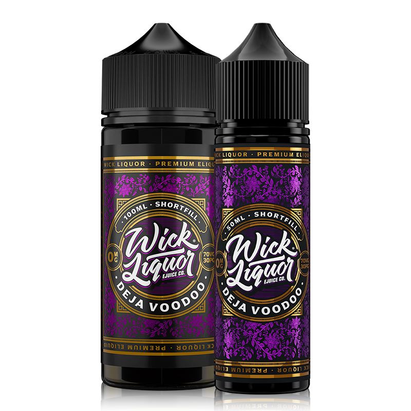 Deja Voodoo By Wick Liquor 0mg Shortfill