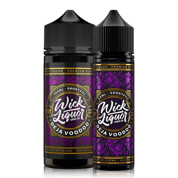 Deja Voodoo By Wick Liquor 0mg Shortfill