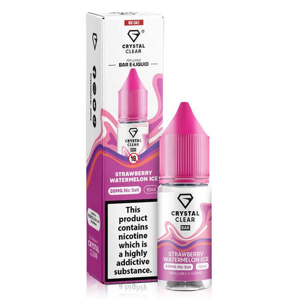 Strawberry Watermelon ICE By Crystal Clear Salt 10ml