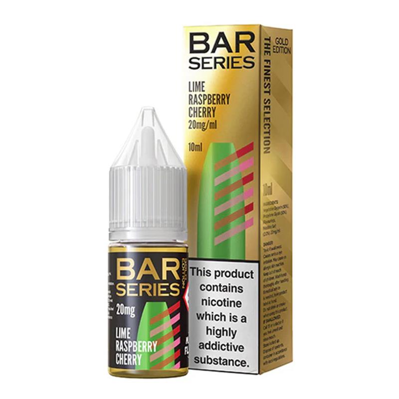 Lime Raspberry Cherry By Bar Series Gold Edition Salt 10ml