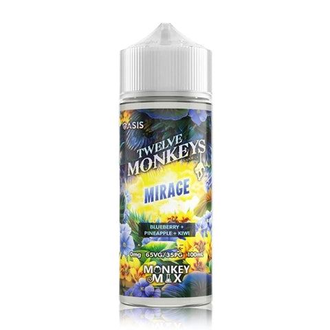 Mirage By Twelve Monkeys Oasis Shortfill Twelve Monkeys