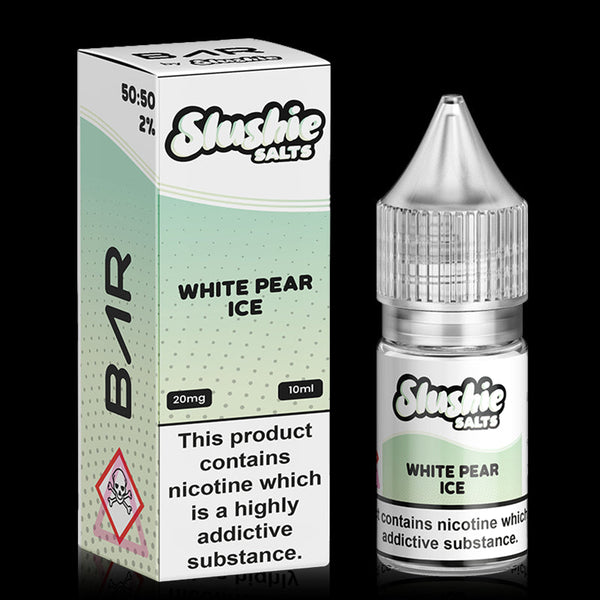 White Pear ICE Bar By Slushie Salt 10ml 20mg (out of date) Out of Date