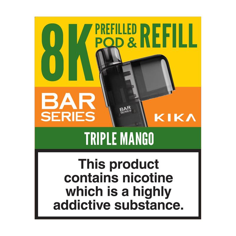 Kika Prefilled Pod and Refill Pack By Bar Series Bar Series