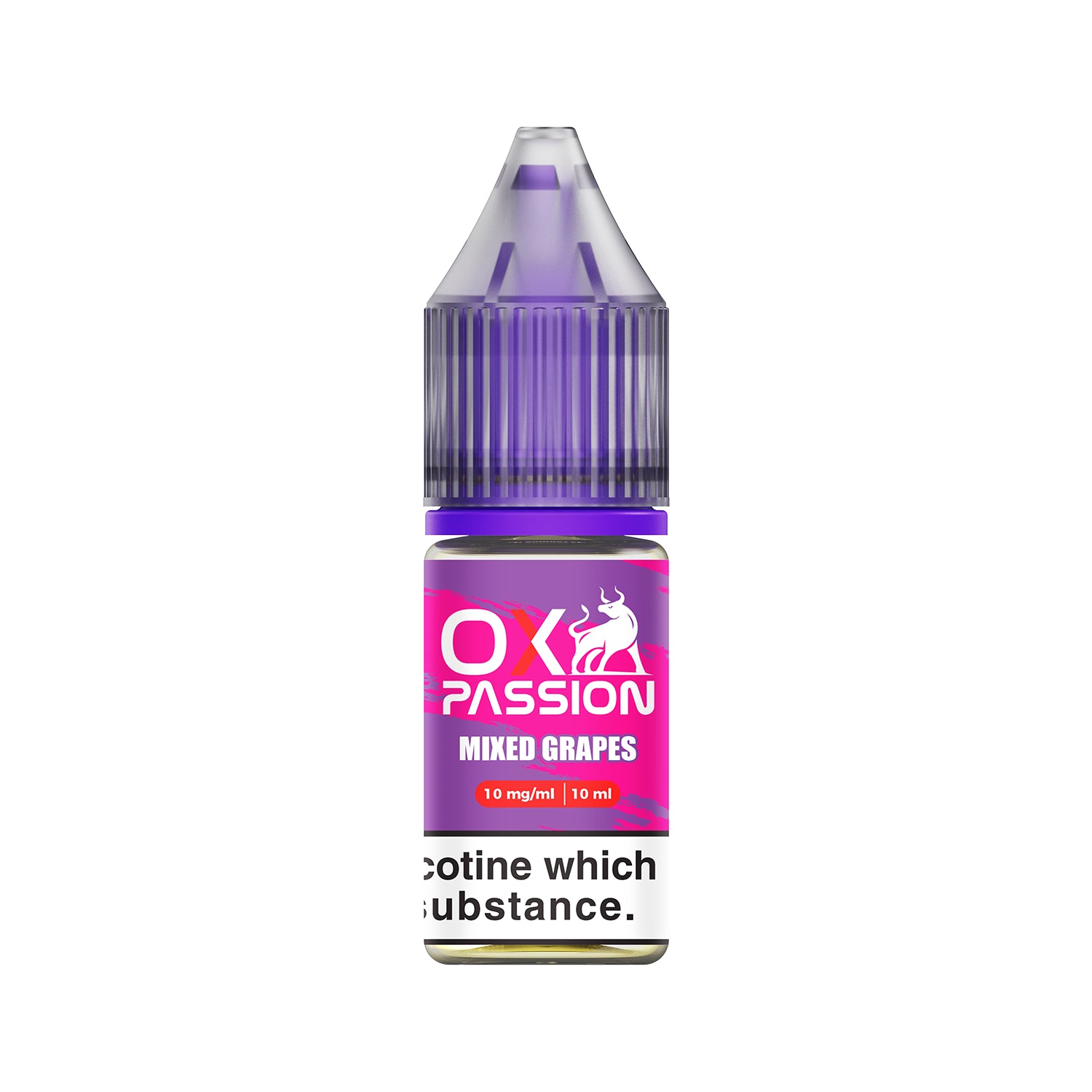Mixed Grapes 10ml Nic Salt By Ox Passion