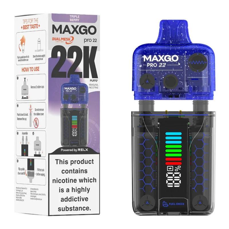 MAXGO Pro 22 Disposable Pod Kit By Relx