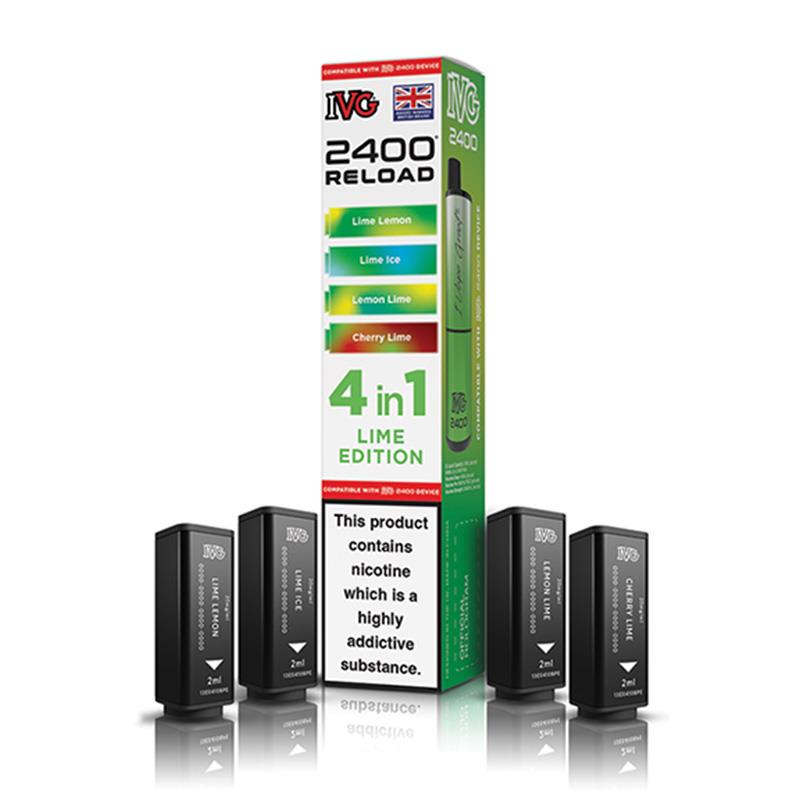 I VG 2400 Reload 4 in 1 Prefilled Replacement Pods