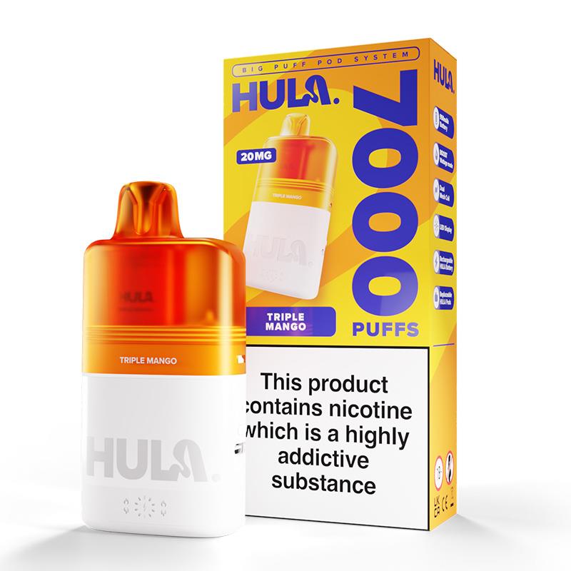 Hula 7000 Puff Pre Filled Pod Kit