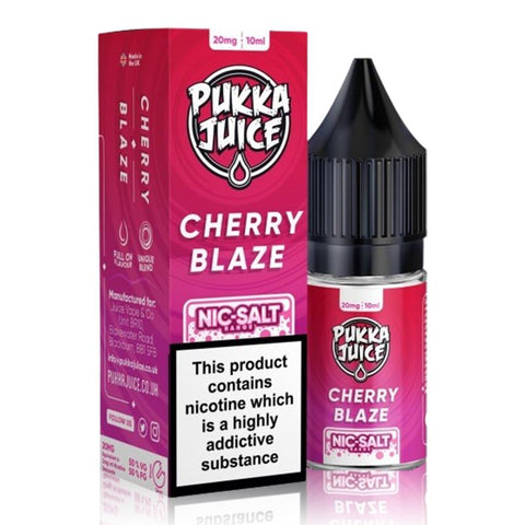 Cherry Blaze Salt By Pukka Juice 10ml Pukka Juice
