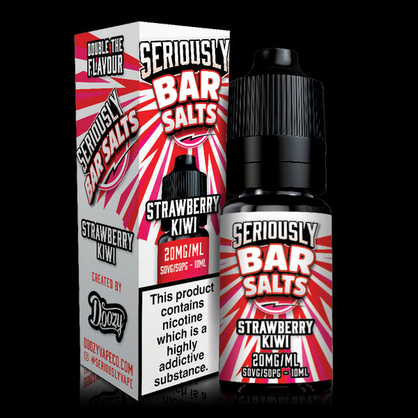 Strawberry Kiwi By Seriously Bar Salts 10ml