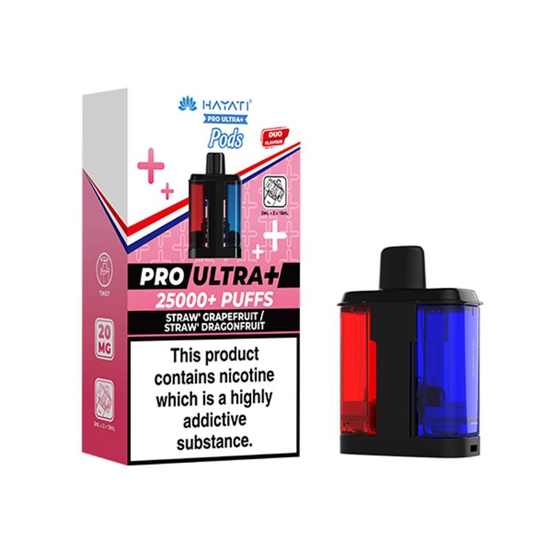 Hayati Pro Ultra Plus 25000 Prefilled Replacement Pods Hayati