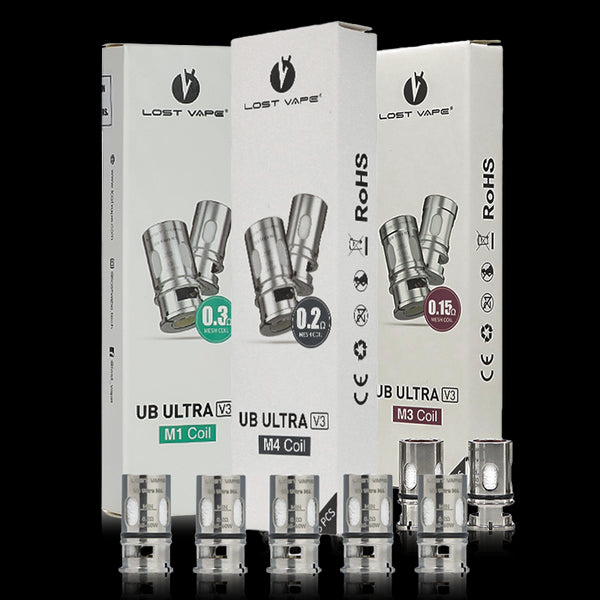UB Ultra Replacement Coils 5 Pack By Lost Vape