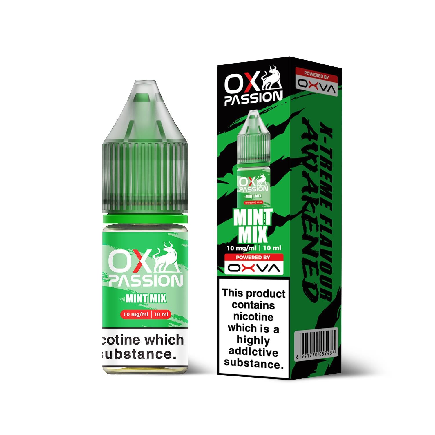 Mint Mix 10ml Nic Salt By Ox Passion