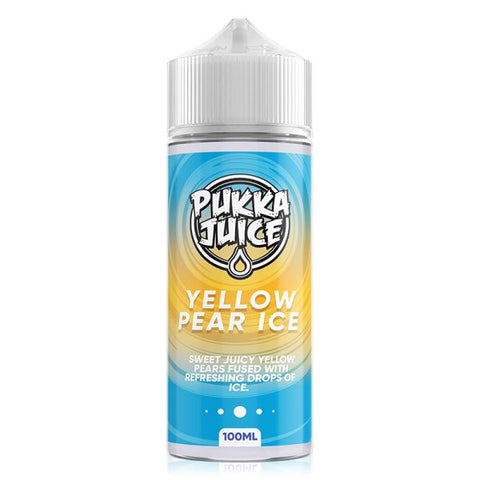 Yellow Pear Ice Shortfill By Pukka Juice 100ml Pukka Juice