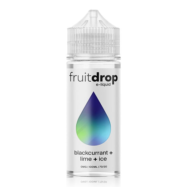 Blackcurrant Lime ICE By Drop Eliquid 100ml Shortfill