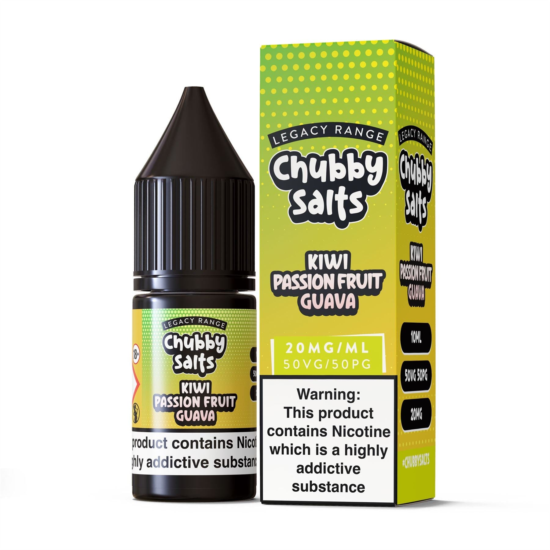 Kiwi Passionfruit Guava By Chubby Salts 10ml