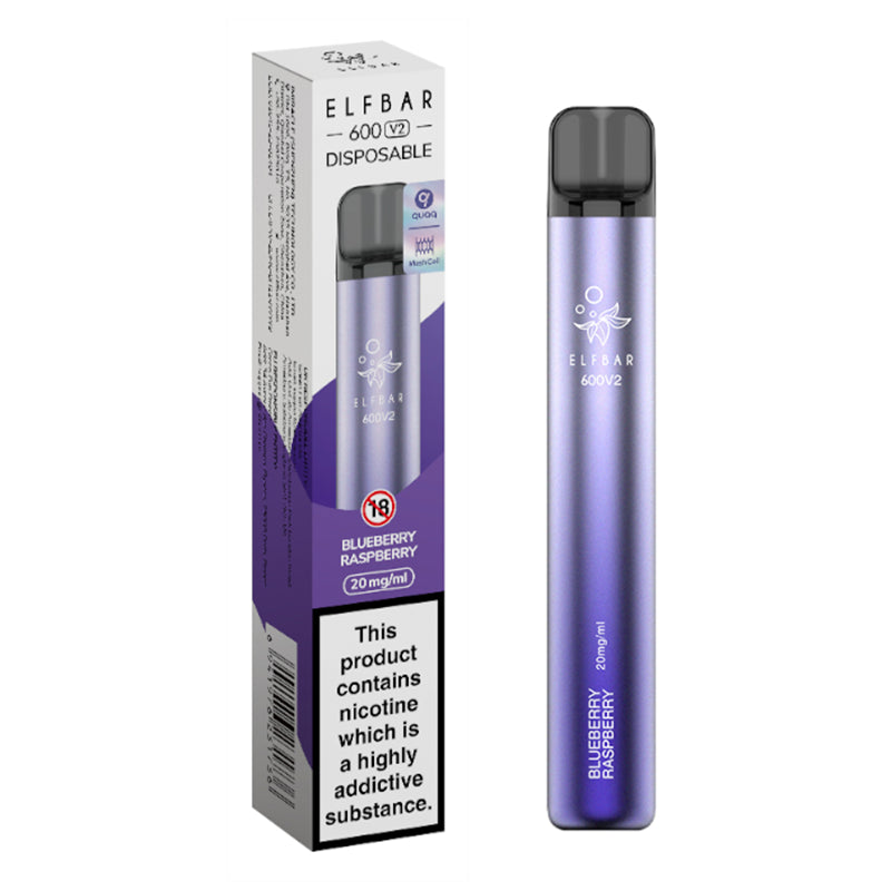 Elf Bar V2 600 Disposable Vape 20mg (out of date)