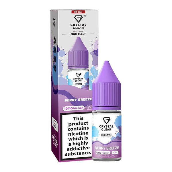 Berry Breeze By Crystal Clear Salt 10ml