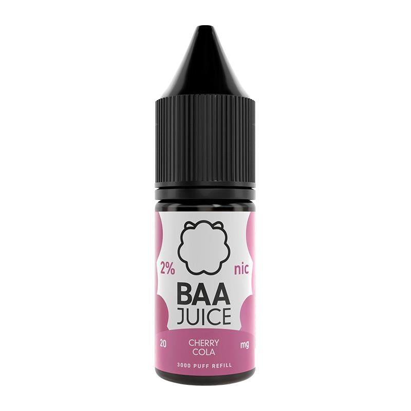 Cherry Cola By Baa Juice 10ml Nic Salt Baa Salts