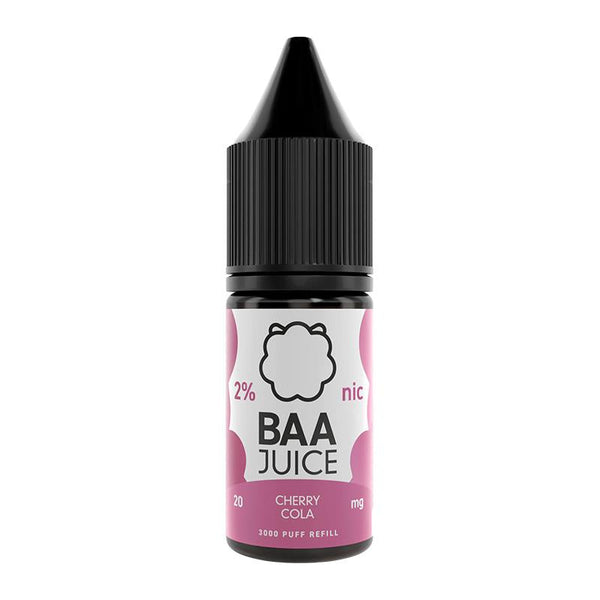 Cherry Cola By Baa Juice 10ml Nic Salt Baa Salts