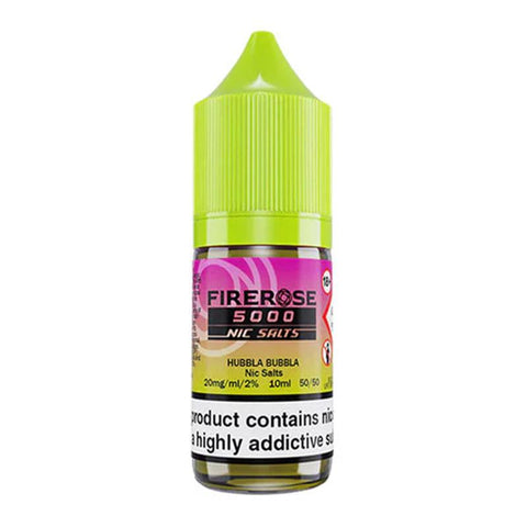 Hubbla Bubbla By Elux Firerose 5000 10ml Salts Elux