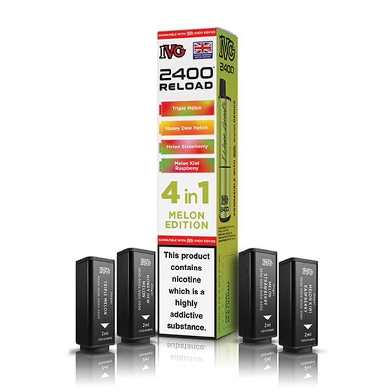 I VG 2400 Reload 4 in 1 Prefilled Replacement Pods