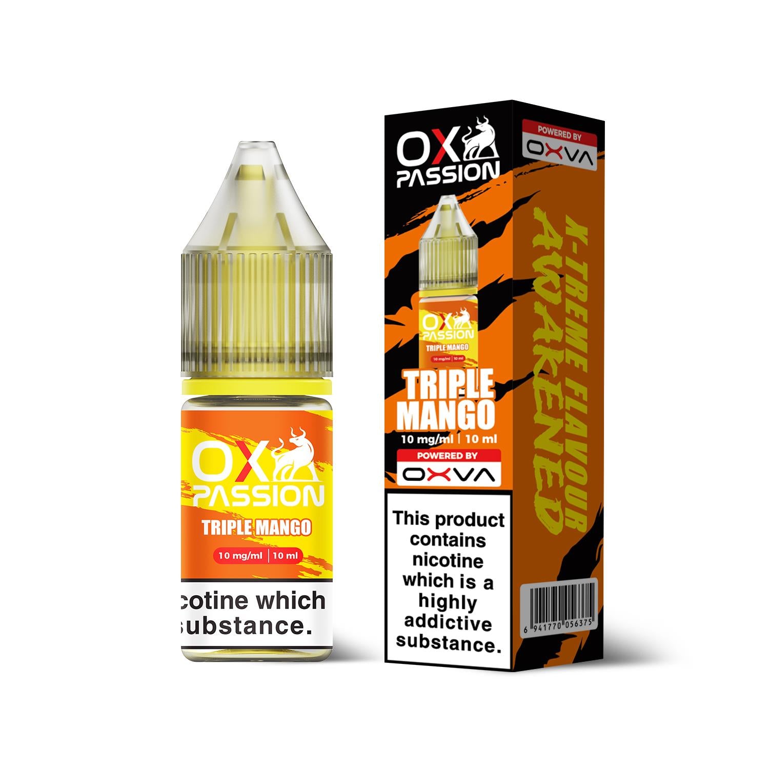 Triple Mango 10ml Nic Salt By Ox Passion
