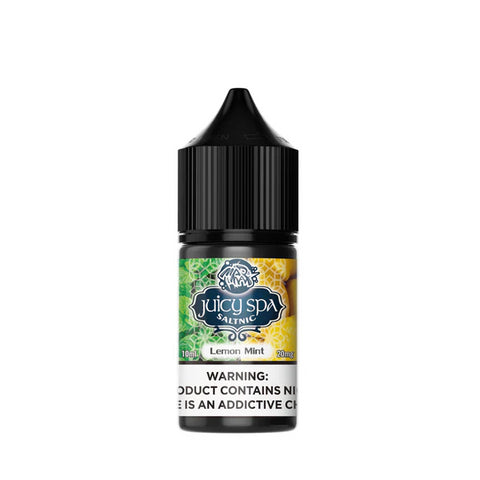Lemon Mint By Juicy Spa 10ml Nic Salt - Evolution Vaping