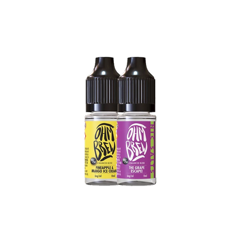 Ohm Brew 10ml Eliquids (out of date)