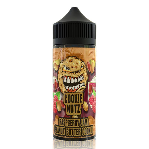Raspberry Jam Peanut Butter Cookie By Cookie Nutz 100ml Shortfill Cookie Nutz