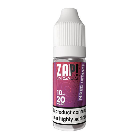 Mixed Berries By Zap Bar Salts 10ml Zap