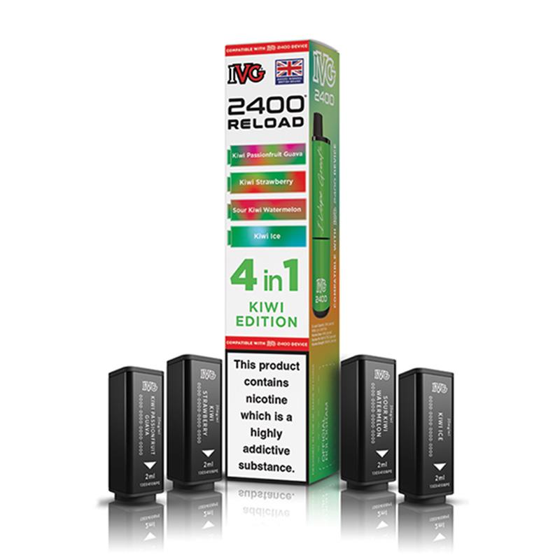 I VG 2400 Reload 4 in 1 Prefilled Replacement Pods