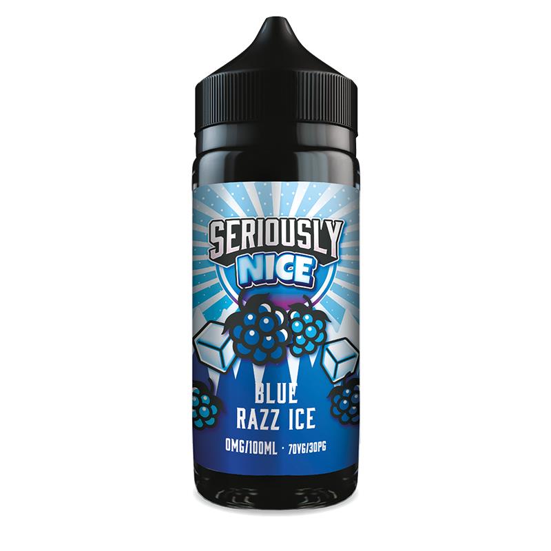 Blue Razz ICE By Seriously Nice 100ml Shortfill - Evolution Vaping