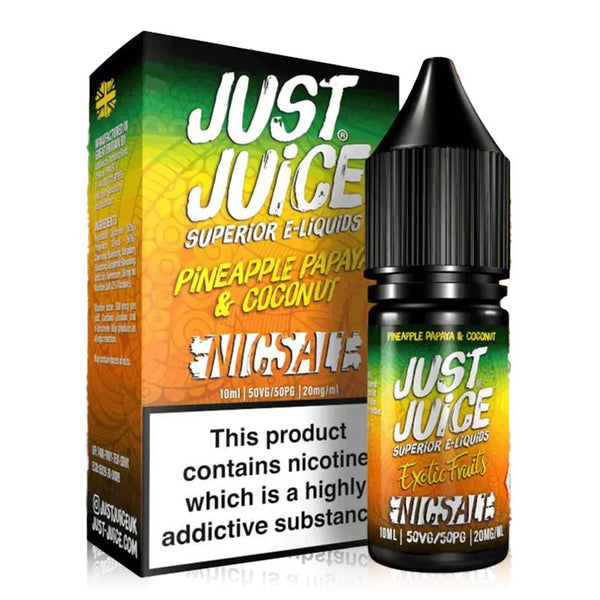 Pineapple Papaya Coconut By Just Juice Salt 10ml