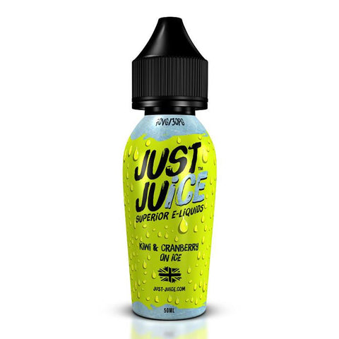 Kiwi And Cranberry On Ice By Just Juice 50ml Shortfill Just Juice