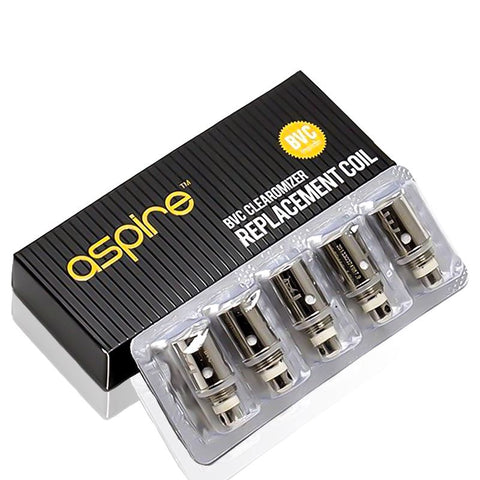 Aspire BVC Coil 5 pack K1 K2 ET CE5 Spryte Aspire
