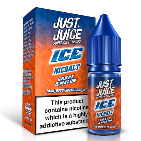 Grape and Melon By Just Juice ICE Salts 10ml Just Juice