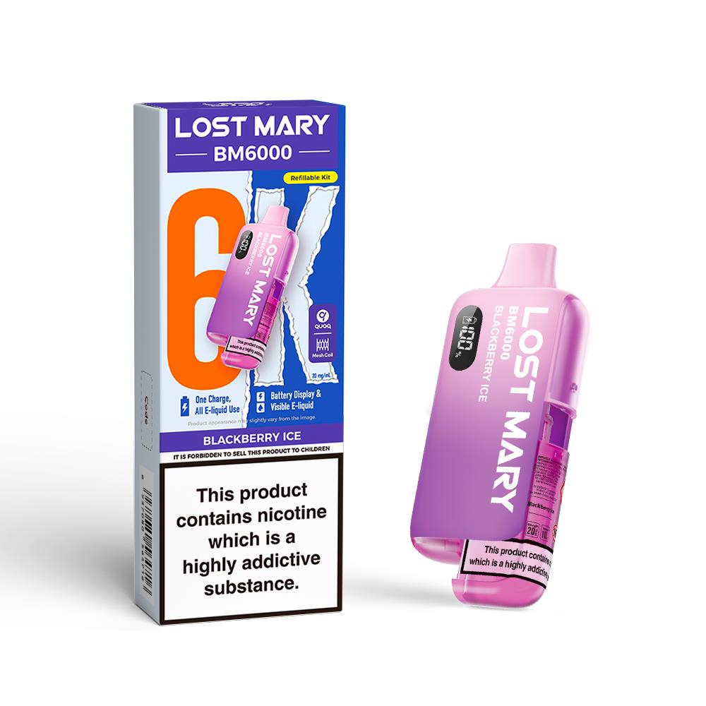 BM6000 V2 Prefilled Pod Kit By Lost Mary