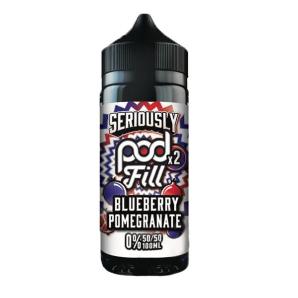 Blueberry Pomegranate By Seriously Pod Fill 100ml Shortfill