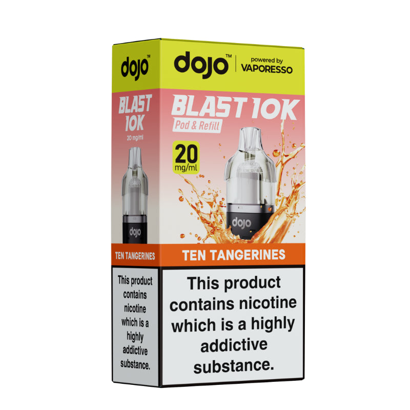 Dojo Blast 10K Prefilled Pod Pack By Vaporesso