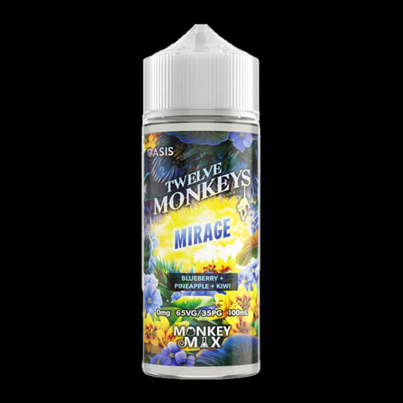 Mirage By Twelve Monkeys Oasis Shortfill