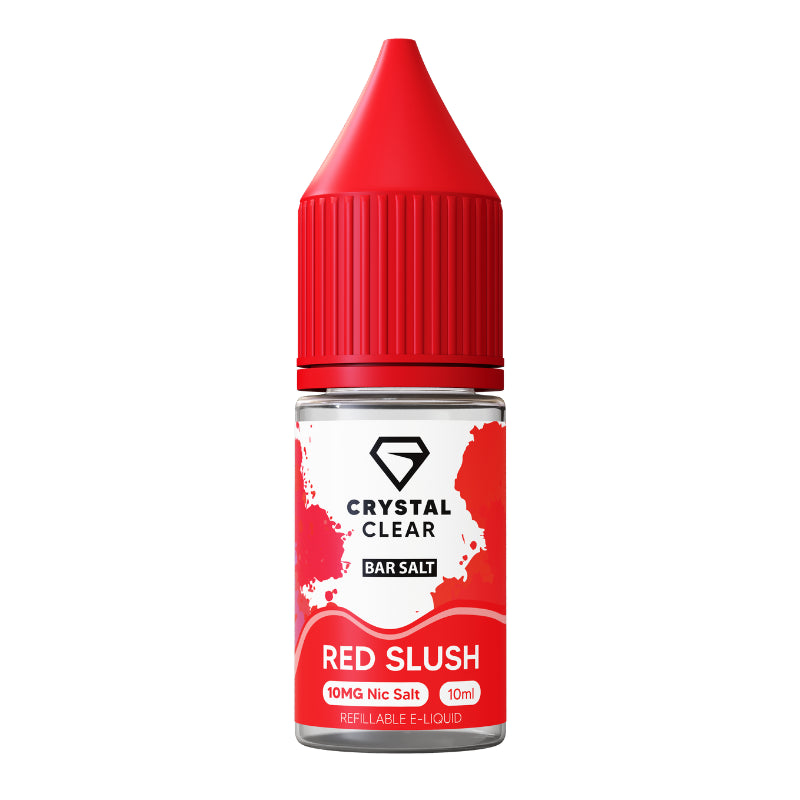 Red Slush By Crystal Clear Salt 10ml Crystal Clear
