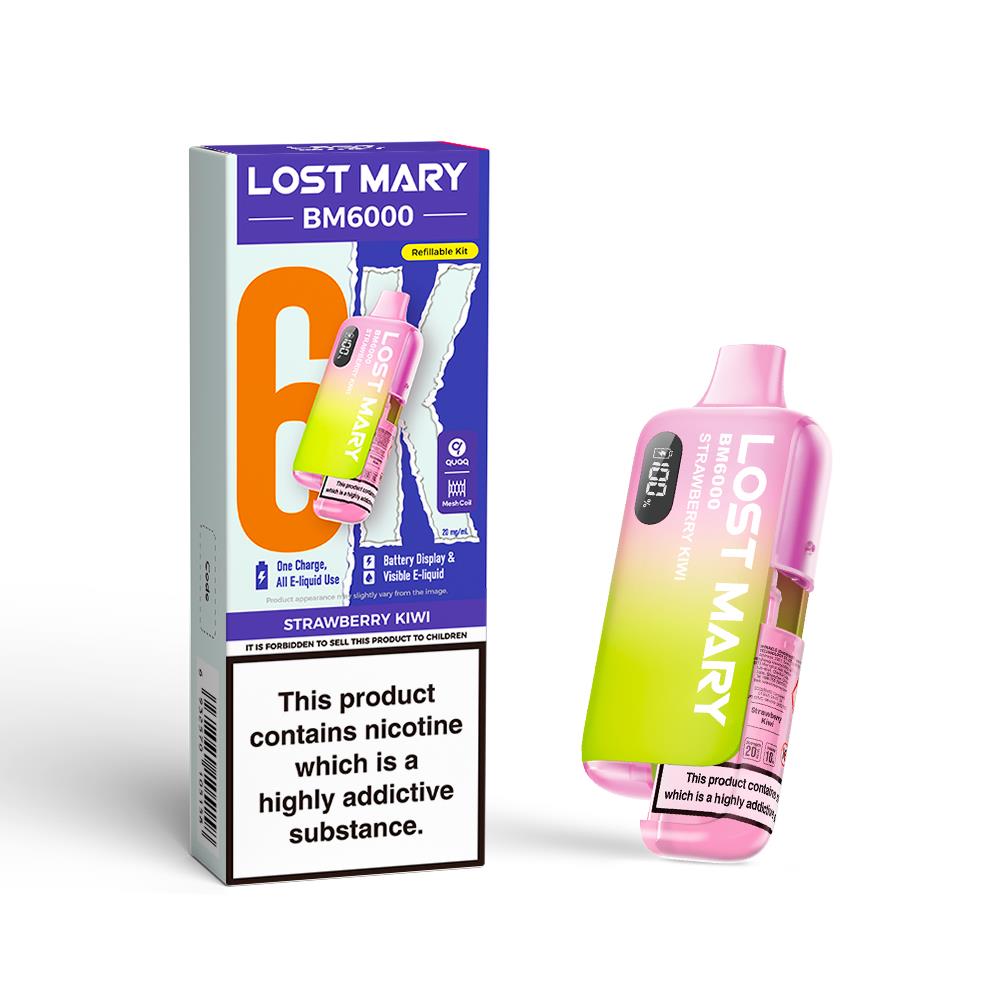 BM6000 V2 Prefilled Pod Kit By Lost Mary