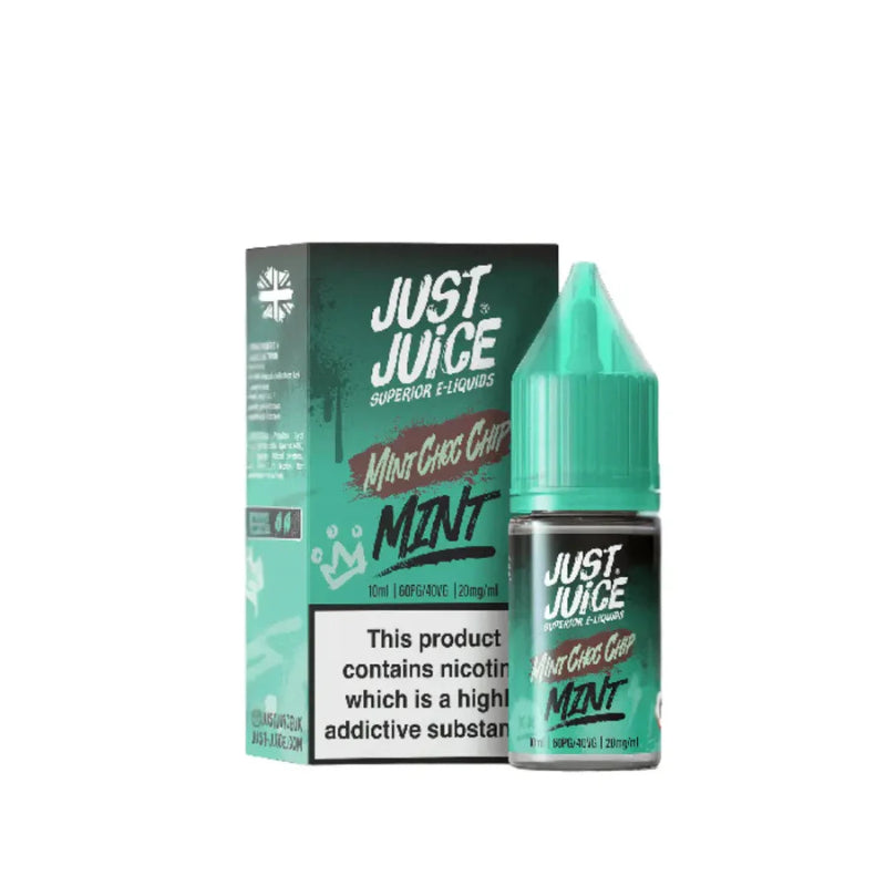 Mint choc Chip By Just Juice Bar Nic Salt 10ml