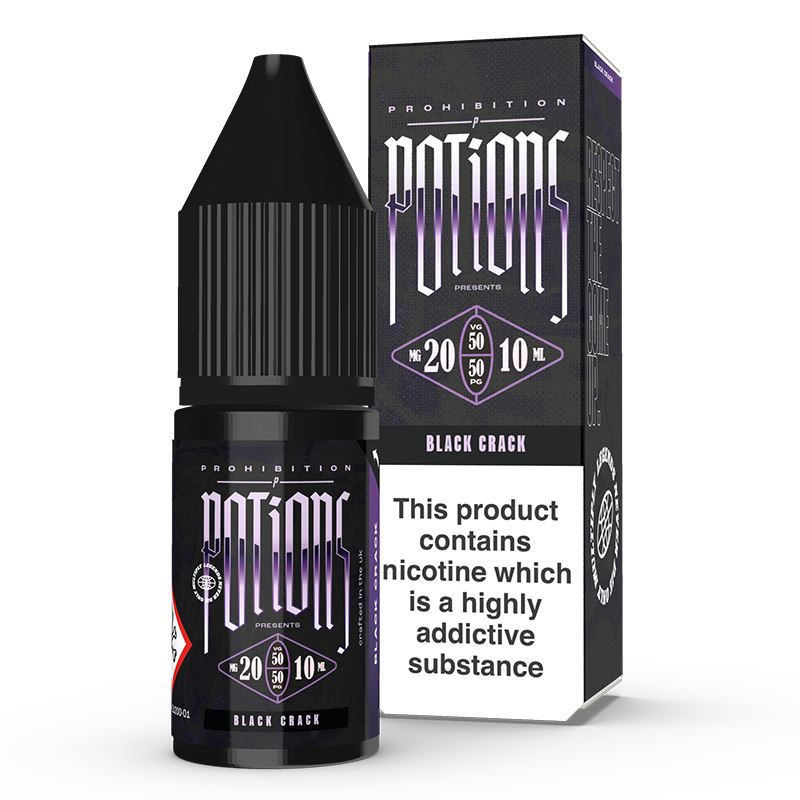 Black Crack By Prohibition Potions Salt 10ml